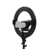 Ikan HomeStream HS-PROMPTER-RL teleprompteris su žiedine šviesa išmaniajam telefonui