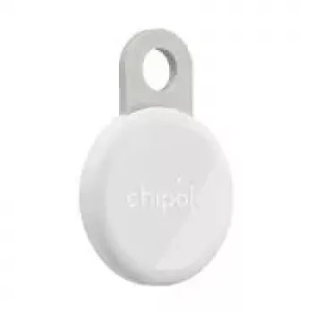 Bluetooth sekiklis Chipolo LOOP CH-RSO001, baltas – raktų ir daiktų ieškiklis su keičiama baterija