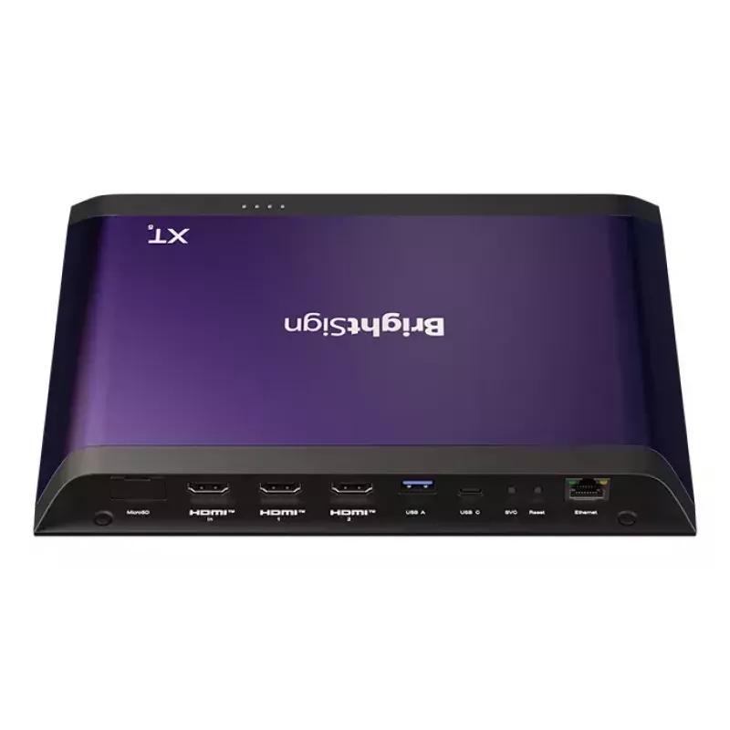 Skaitmeninis medijos leistuvas BrightSign XT1145 8K Ultra HD juodai violetinis