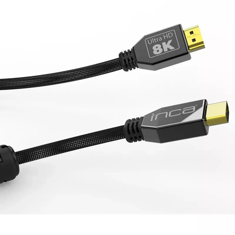 Inca IHD-21 HDMI laidas 2 m HDMI A tipas 3 x HDMI A tipas juodas