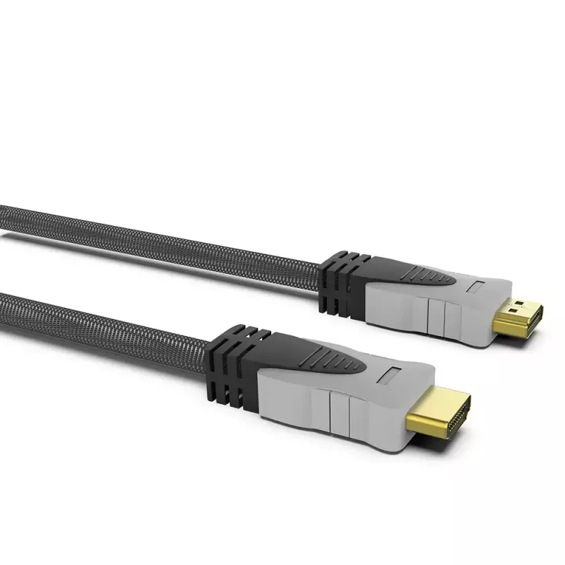 HDMI kabelis Inca IHD-10T 10m HDMI A tipo kištukas–kištukas pilkas