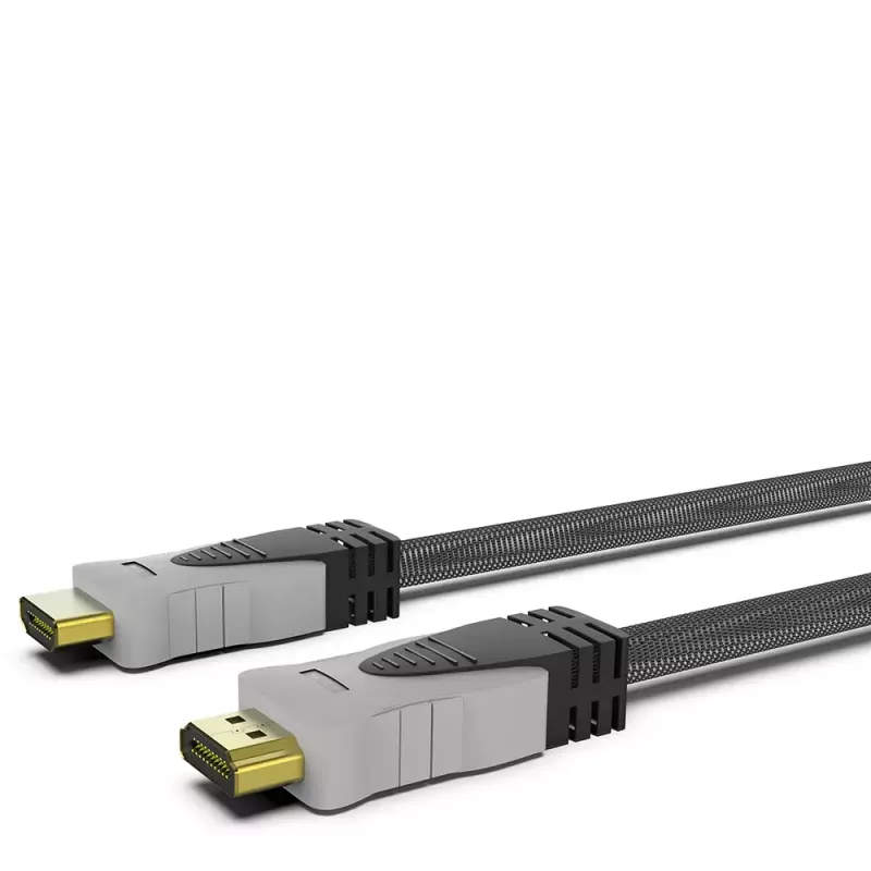 HDMI kabelis Inca IHD-10T 10m HDMI A tipo kištukas–kištukas pilkas