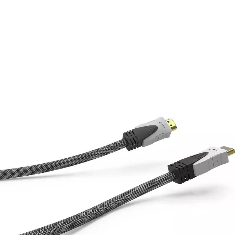 HDMI kabelis Inca IHD-10T 10m HDMI A tipo kištukas–kištukas pilkas