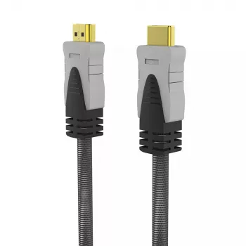 HDMI kabelis Inca IHD-10T 10m HDMI A tipo kištukas–kištukas pilkas