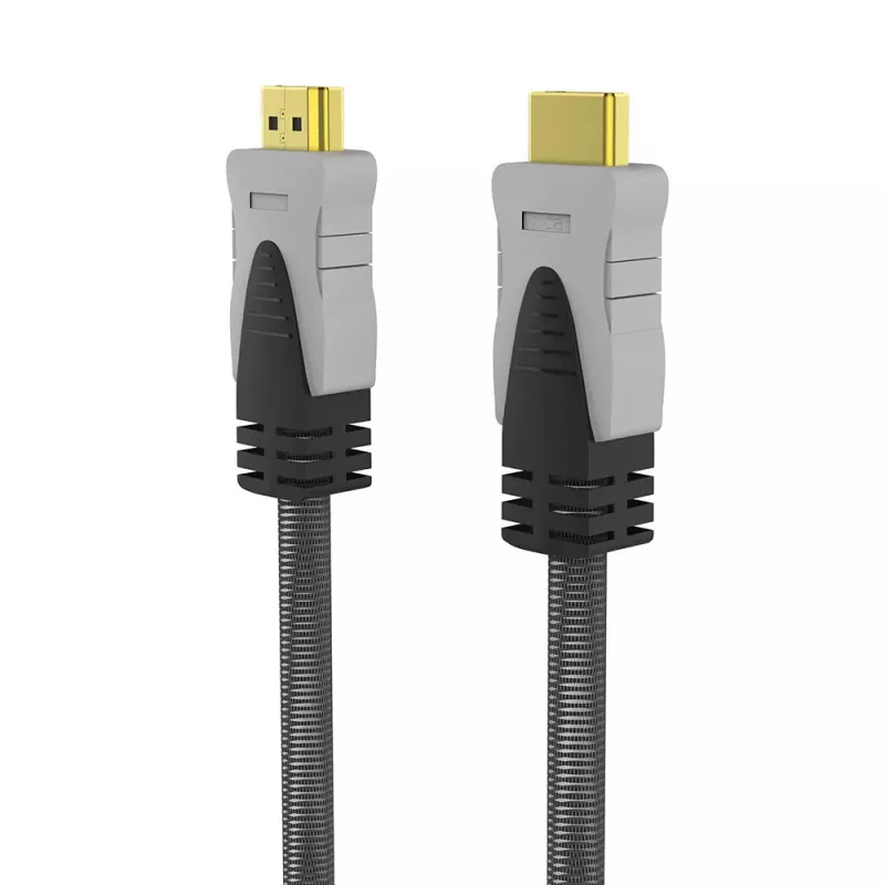 HDMI kabelis Inca IHD-10T 10m HDMI A tipo kištukas–kištukas pilkas