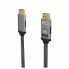 HDMI kabelis Inca IHM-03T 3m HDMI A tipo kištukas-kištukas 2.1 pilka