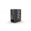 Korpusas Inca EMG-15XN Midi Tower Juodas