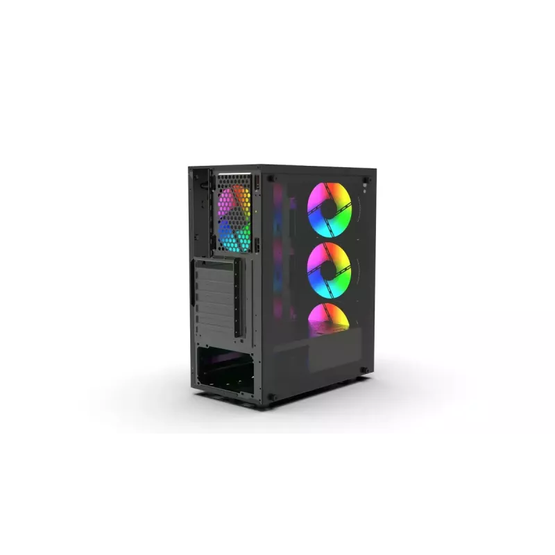 Korpusas Inca EMG-15XN Midi Tower Juodas
