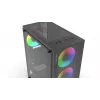 Korpusas Inca EMG-15XN Midi Tower Juodas