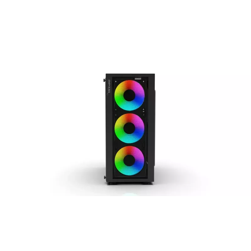 Korpusas Inca EMG-15XN Midi Tower Juodas