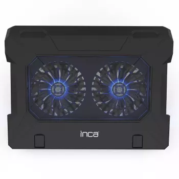 Aušintuvas nešiojamam kompiuteriui Inca INC-321RX 43,2 cm 2 ventiliatoriai Juoda