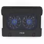 Aušintuvas nešiojamam kompiuteriui Inca INC-321RX 43,2 cm 2 ventiliatoriai Juoda
