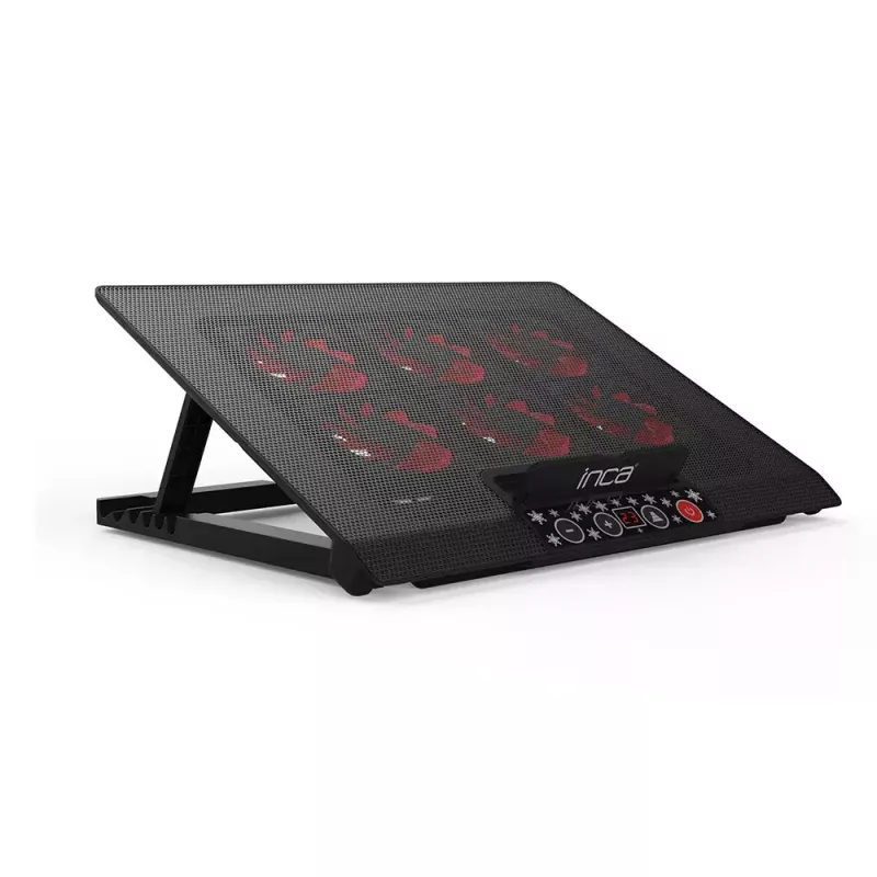 Aušinimo stovas nešiojamam kompiuteriui Inca INC-601GMS 43,2 cm 6 ventiliatoriai USB juodas