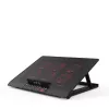 Aušinimo stovas nešiojamam kompiuteriui Inca INC-601GMS 43,2 cm 6 ventiliatoriai USB juodas