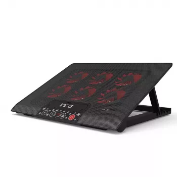 Aušinimo stovas nešiojamam kompiuteriui Inca INC-601GMS 43,2 cm 6 ventiliatoriai USB juodas