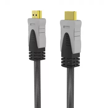 HDMI kabelis Inca IHD-05T 5m HDMI A tipo kištukas-kištukas juodas