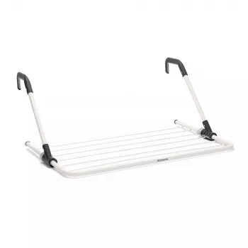 Džiovintuvas su spaustukais Brabantia 102769 juodas sidabrinis 710 mm