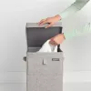 Krepšys skalbiniams Brabantia 120428 35 L stačiakampis pilkas