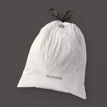 Šiukšlių maišas Brabantia 138829 60 L Baltas 40 vnt.