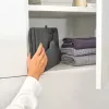 Lygintuvo lenta BRABANTIA Foldable Steam Board 40 x 85 cm Juoda Skirta gariniams lygintuvams Svoris 100 g
