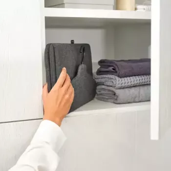 Lygintuvo lenta BRABANTIA Foldable Steam Board 40 x 85 cm Juoda Skirta gariniams lygintuvams Svoris 100 g