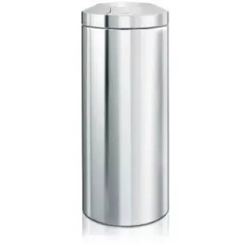 Šiukšliadėžė BRABANTIA Flame Guard Brilliant Steel 28 75 27 – pedalė, 28 l, nerūdijantis plienas, liepsnai atsparus įdėklas