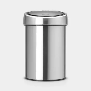 Šiukšliadėžė BRABANTIA Touch Bin 3 L, matinio plieno, modelis 36 39 86