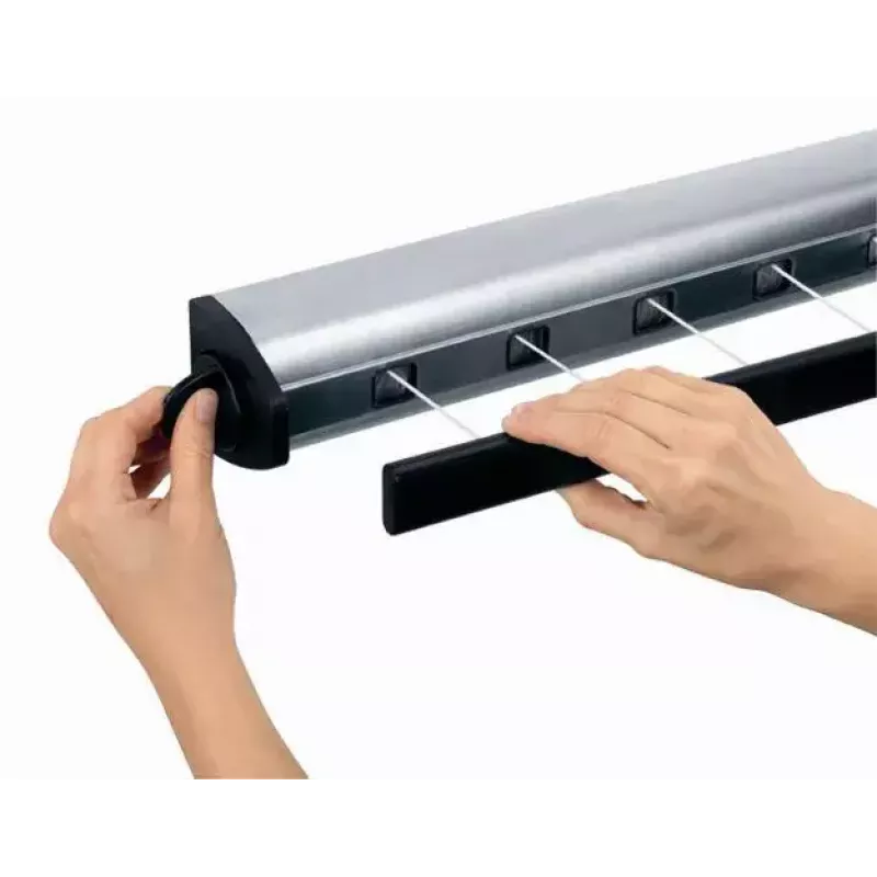 Brabantia Pull-Out Drying Lines rinkinys 2 vnt. nerūdijantis plienas, sieninis