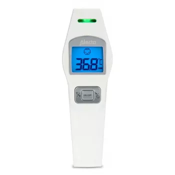 Nuotolinis kūno temperatūros termometras Alecto BC-37 baltas bekontaktis