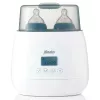 Buteliukų šildytuvas Alecto BW700TWIN — dvigubas 3-in-1 elektrinis buteliukų šildytuvas, 512 W, 230 V, baltas