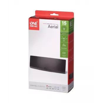 Vidinė antena One For All Design Line DVB-T Curved EX 45dB 5G