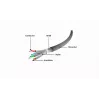 Gembird PP6A-LSZHCU-2M Cat6A S/FTP LSZH komutacinis kabelis, RJ-45, 2 m, pilkas