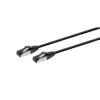 Tinklo kabelis Gembird PP8-LSZHCU-BK-2M RJ-45 Cat8 2 m Juodas