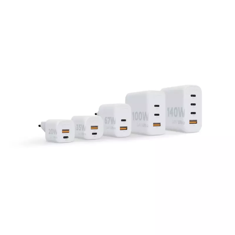 Xtorm 140W GaN² Ultra sieninis įkroviklis 3×USB-C