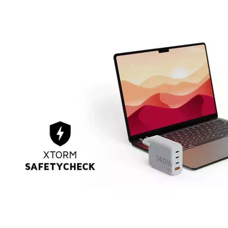 Xtorm 140W GaN² Ultra sieninis įkroviklis 3×USB-C