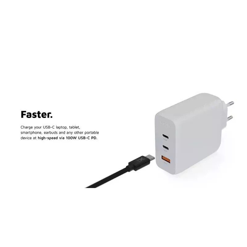 Xtorm 100W GaN² Ultra Wall Charger 2×USB-C