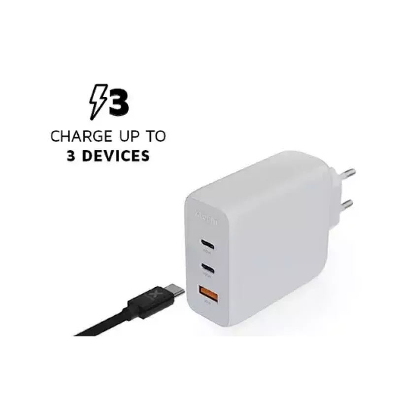 Xtorm 100W GaN² Ultra Wall Charger 2×USB-C