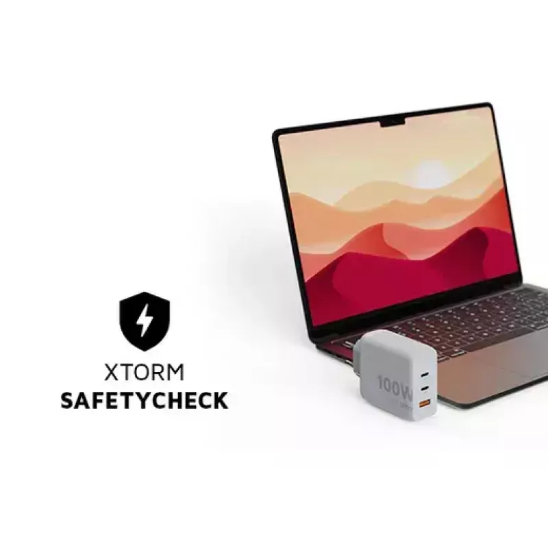 Xtorm 100W GaN² Ultra Wall Charger 2×USB-C