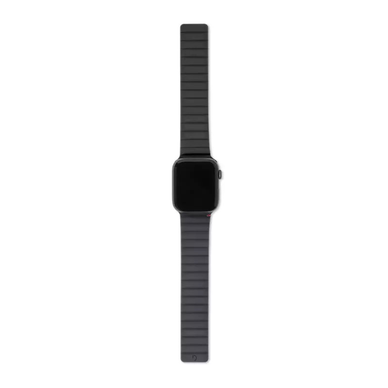 Decoded D21AWS44TS3SCL anglies spalvos silikoninis magnetinis laikiklio dirželis Apple Watch