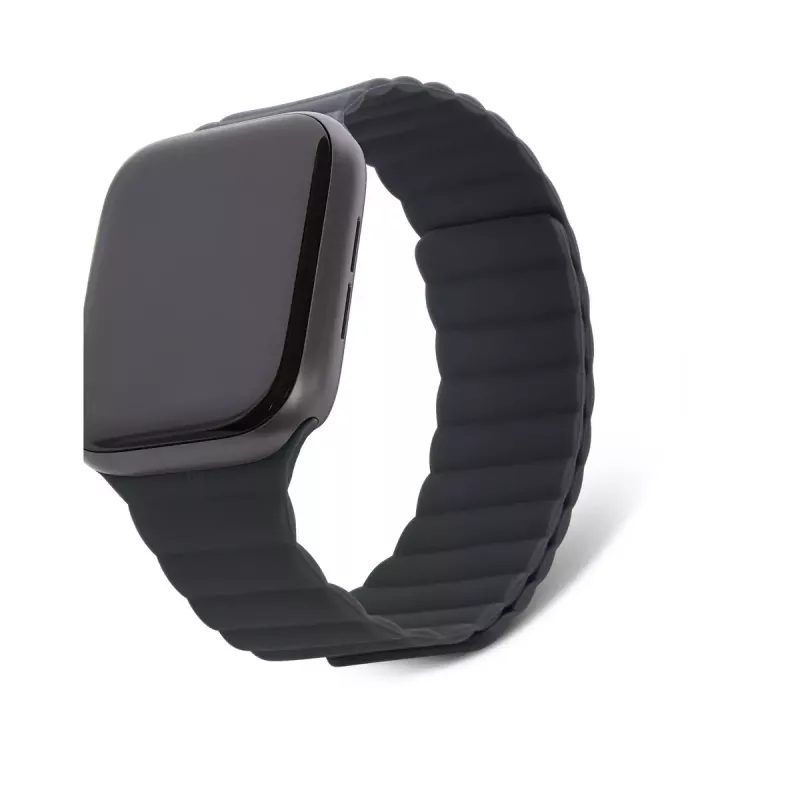 Decoded D21AWS44TS3SCL anglies spalvos silikoninis magnetinis laikiklio dirželis Apple Watch