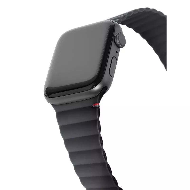 Decoded D21AWS44TS3SCL anglies spalvos silikoninis magnetinis laikiklio dirželis Apple Watch