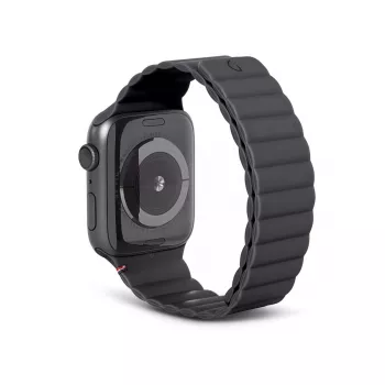 Decoded D21AWS44TS3SCL anglies spalvos silikoninis magnetinis laikiklio dirželis Apple Watch