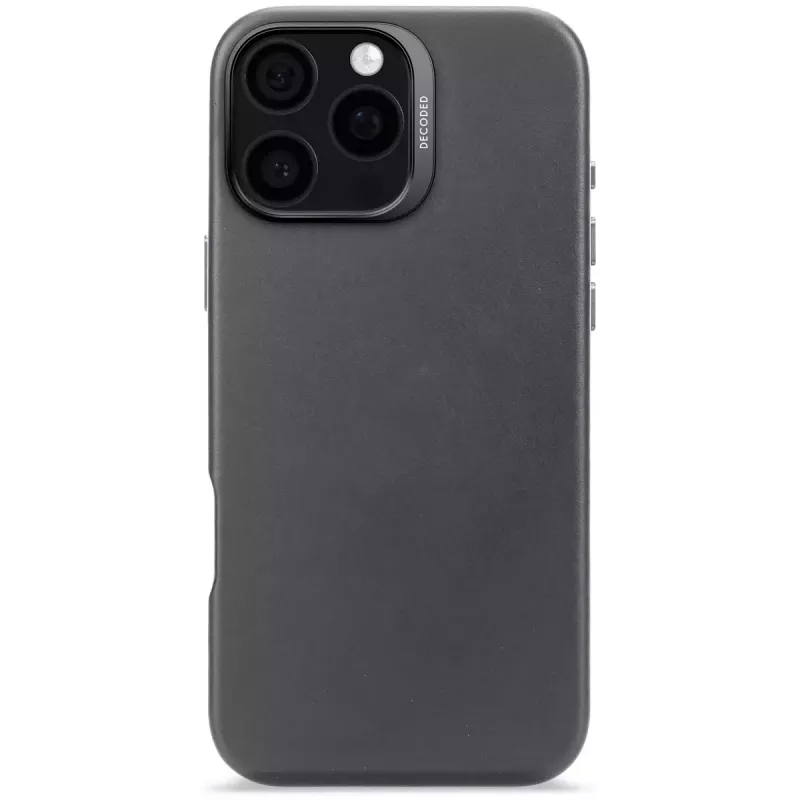 Decoded Leather Case odinis dėklas iPhone 16 Pro Max 17,5 cm (6,9 inch) Juodas