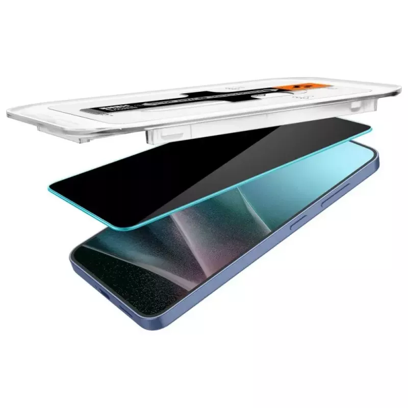 Privatumo stiklinė apsauga Spigen Glas.TR EZ FIT HD Samsung Galaxy S24/S25 — 2 vnt.