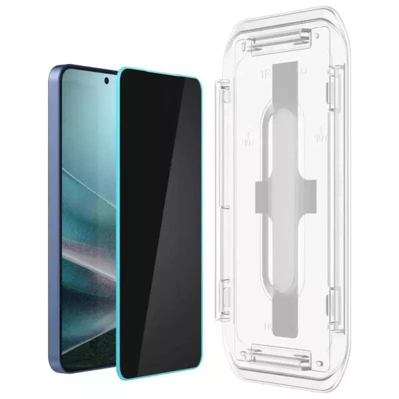 Privatumo stiklinė apsauga Spigen Glas.TR EZ FIT HD Samsung Galaxy S24/S25 — 2 vnt.