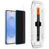 Privatumo stiklinė apsauga Spigen Glas.TR EZ FIT HD Samsung Galaxy S24/S25 — 2 vnt.