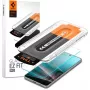 Apsauginis stiklas Spigen Glas.TR EZ Fit Pro, skirtas Samsung Galaxy S25 Edge – grūdintas, permatomas
