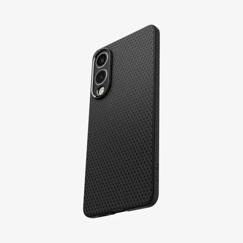 Dėklas Spigen Liquid Air Galaxy S25 Edge Matte Black Monochromatic
