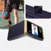 Apsauginis dėklas telefonui Spigen Nano Pop Mag, skirtas Samsung Galaxy Z Flip 7 — Mėlynos spalvos (Blueberry Navy), suderinamas su MagSafe