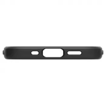 Dėklas Spigen Liquid Air iPhone 12 12 Pro Juodas